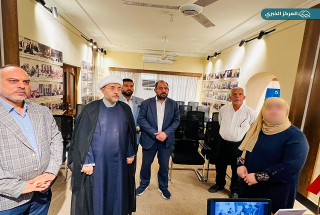 مركز الكاظمية لإحياء التراث يبحث آفاق التعاون الثقافي مع إدارة متحف الدكتور الشيخ أحمد الوائلي