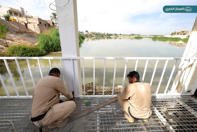 العتبة الكاظمية المقدسة تنفّذ أحد أكبر مشاريعها الاستراتيجية لتحلية ومعالجة مياه الإسالة لخدمة الزائرين والمدينة المقدسة
