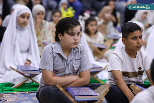 العتبة الكاظمية المقدسة تقيم حفل تخرج دورات سيد الساجدين القرآنية في داقوق بمحافظة كركوك